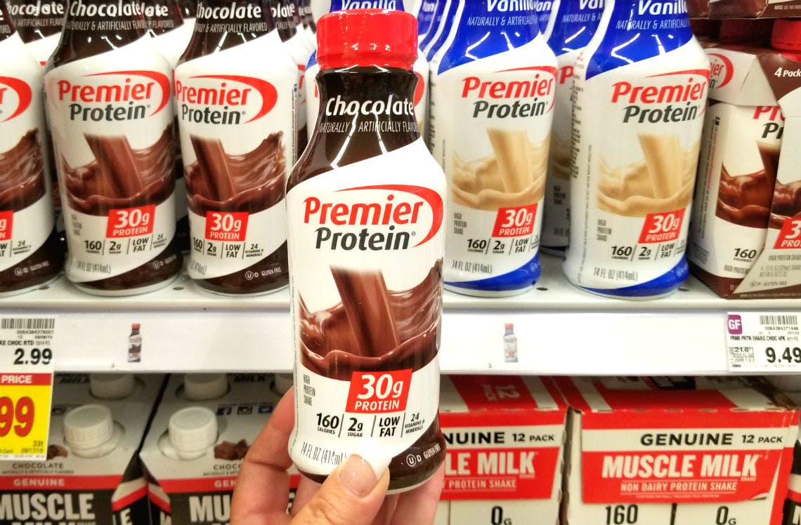 Premier Protein Shakes, Only 0.99 with 5X eCoupon at
