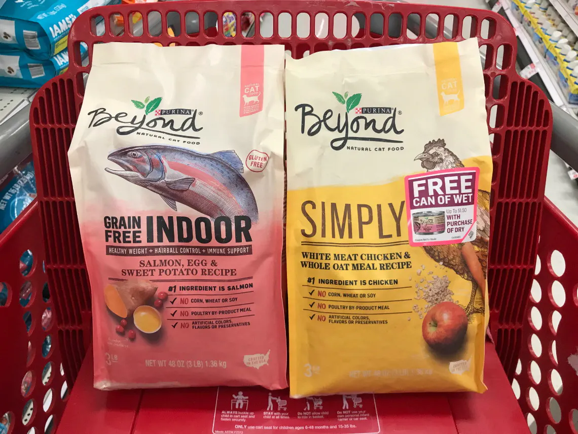 Easy Deal Purina Beyond Dry Cat Food As Low As 2 12 At Target The Krazy Coupon Lady