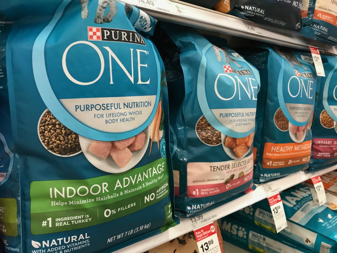 target purina one cat food