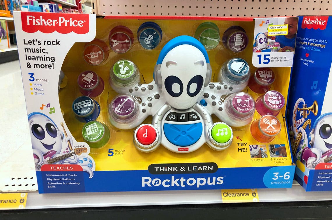 Fisher-Price Rocktopus, Only $14.98 at 