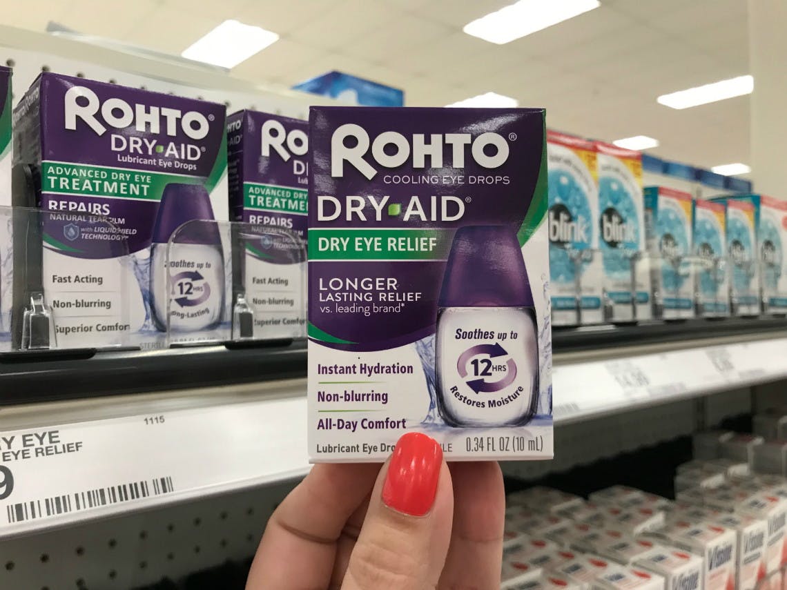 Rohto DryAid Eye Drops, Only 0.49 at Target! The Krazy Coupon Lady