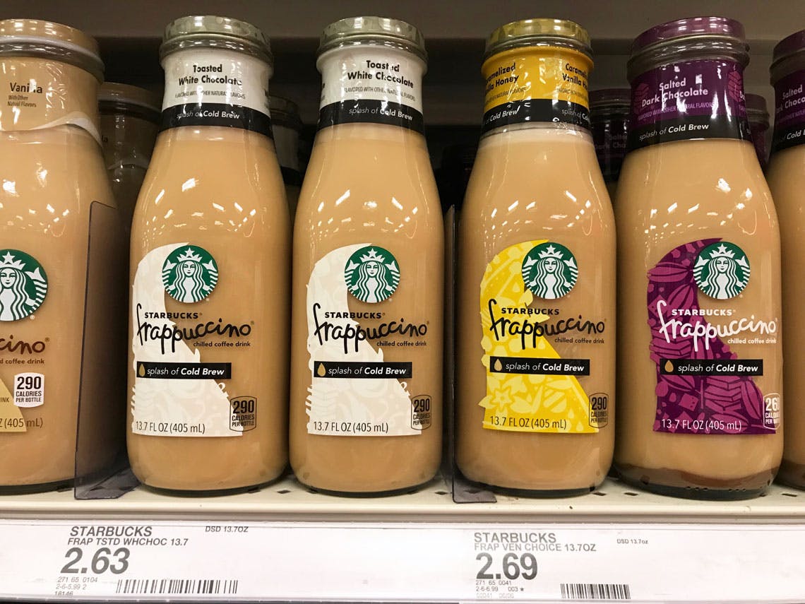 starbucks bottle price