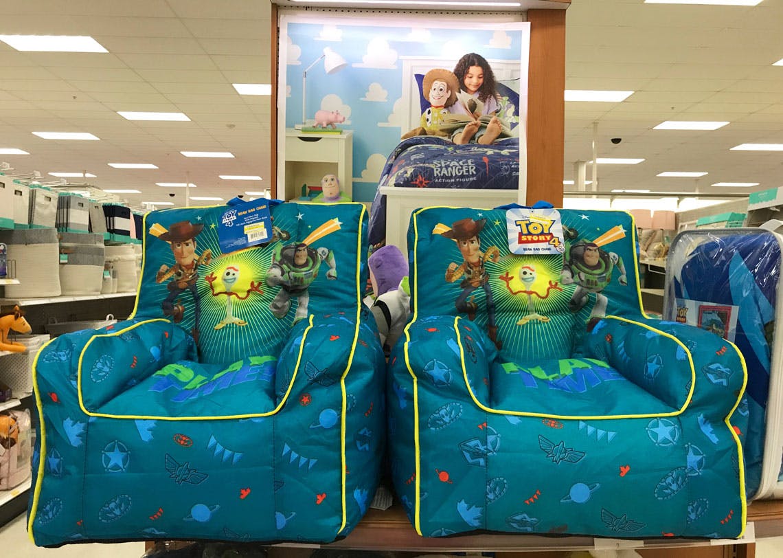 clearance disney bean bag saucer chairs at target the