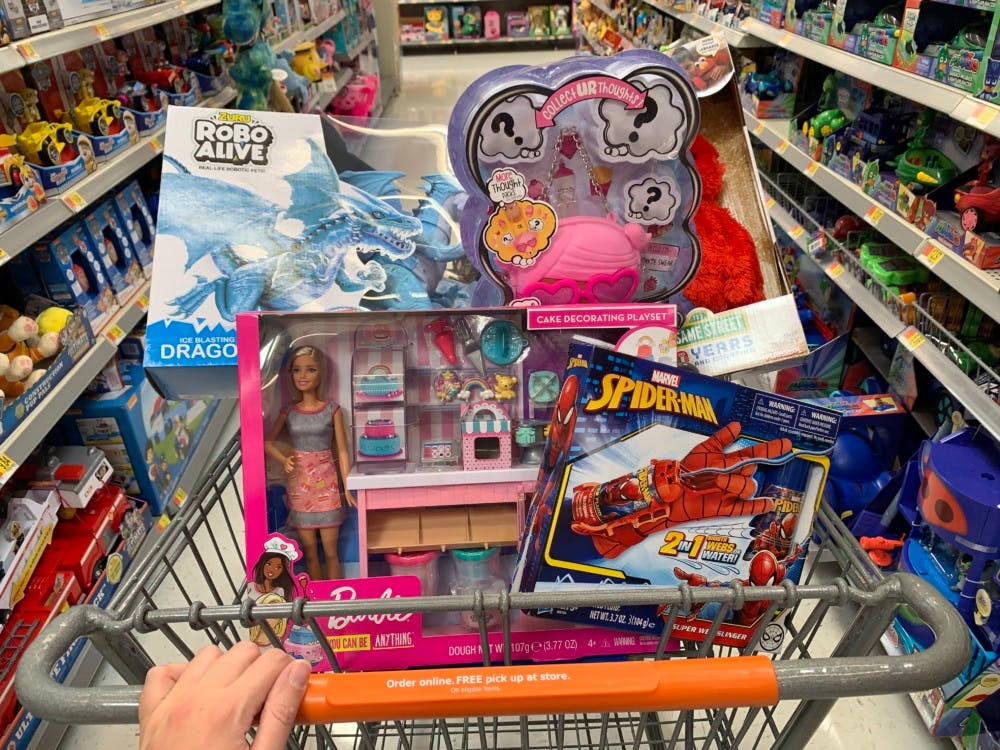 toys in store at walmart
