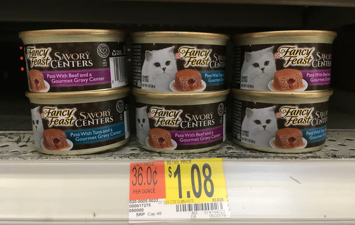 Bogo Fancy Feast Cat Food At Walmart The Krazy Coupon Lady