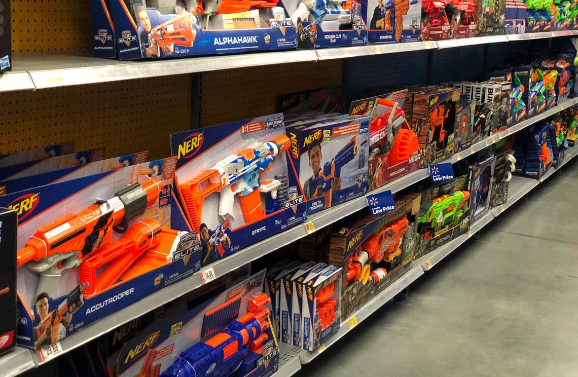 walmart nerf car