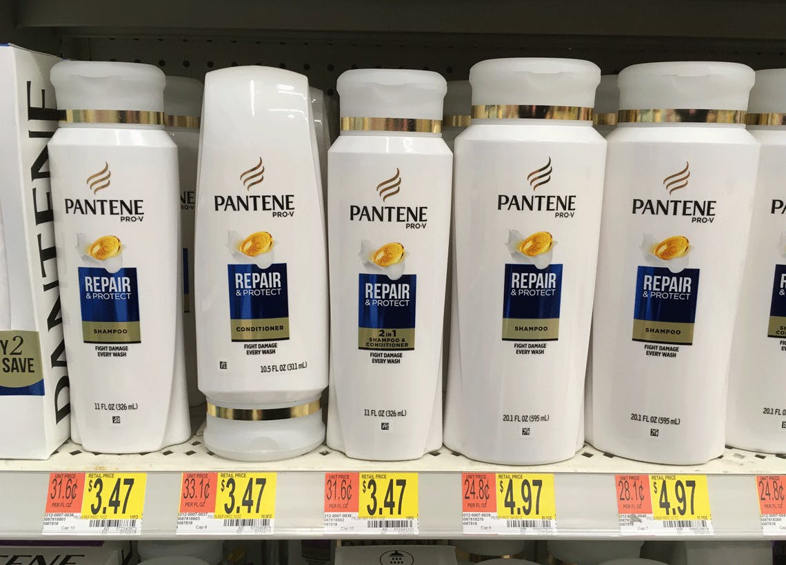 2 In 1 Pantene Pro V Only 1 47 At Walmart The Krazy Coupon Lady