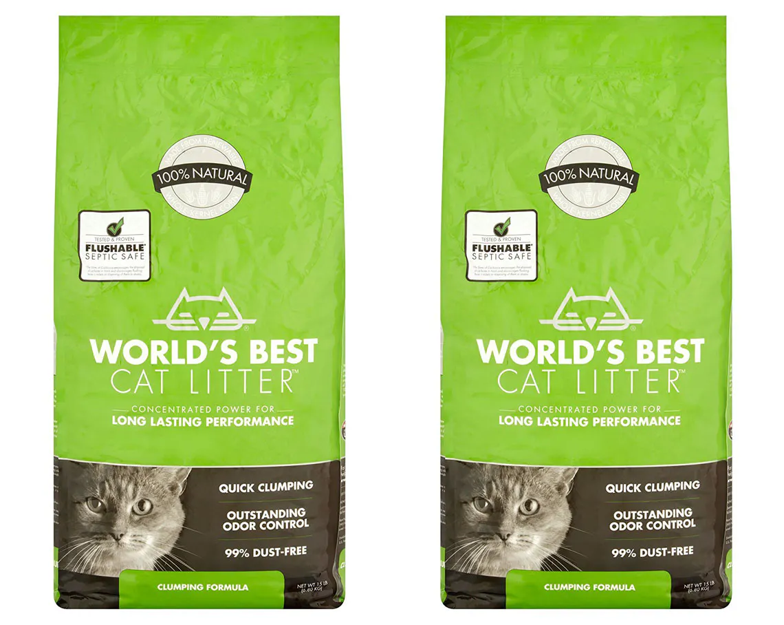 15 Pound World S Best Clumping Cat Litter Just 7 99 At Walmart The Krazy Coupon Lady