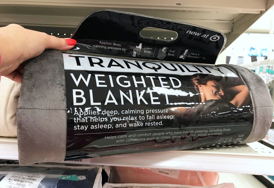 Black Friday Price! Weighted Blankets, Only $28.50 at Target! - The