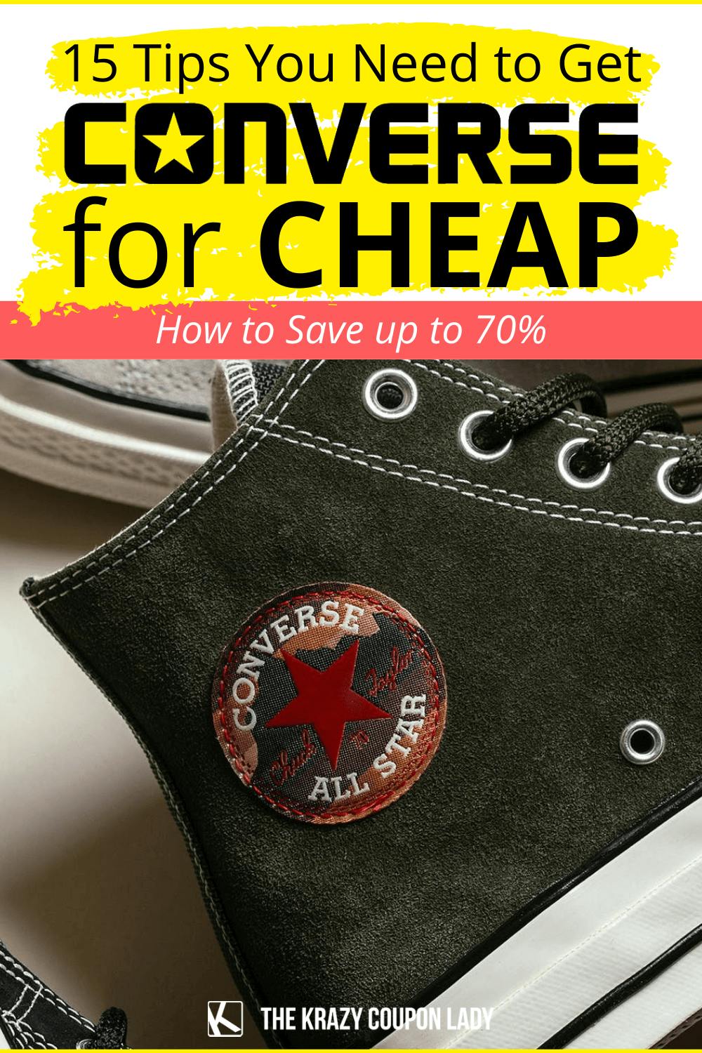 15 Converse Sales Tips and Tricks To Get All The Deals