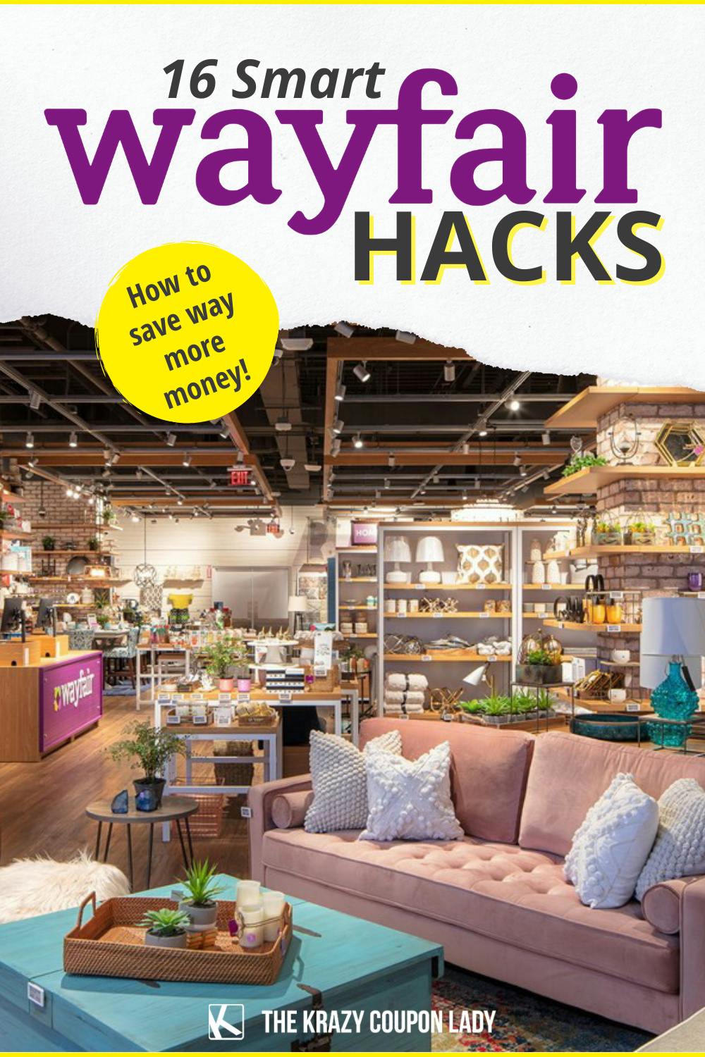 15 Hacks and Tips for WINNING All the Wayfair Deals