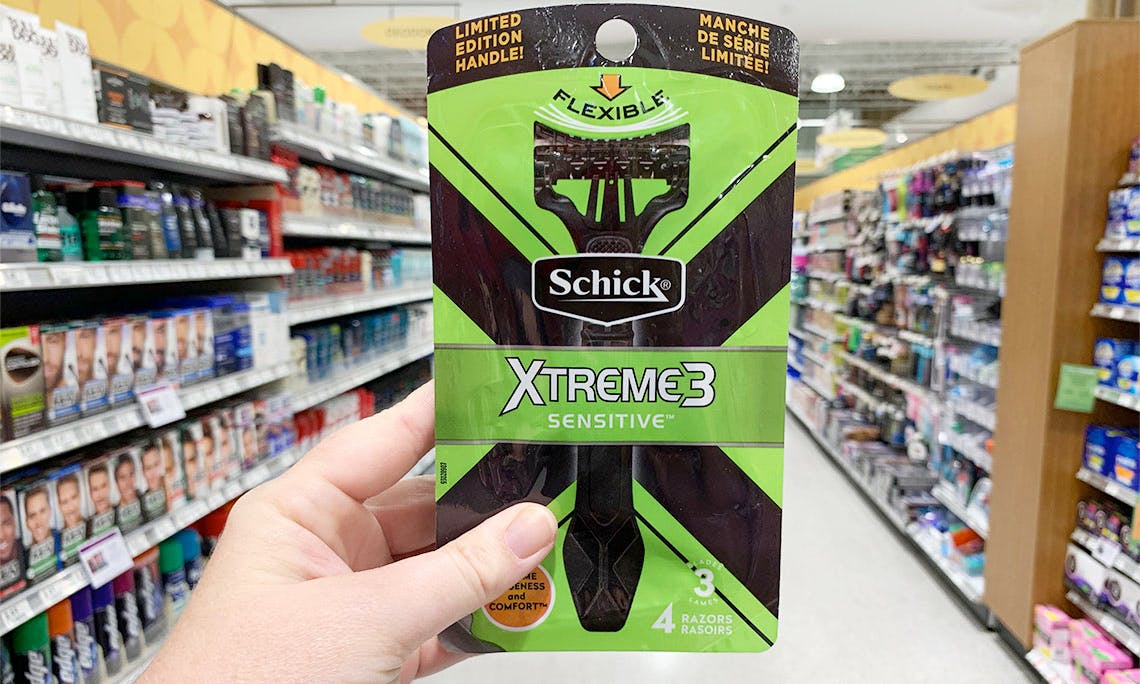 Schick Xtreme3 Razors Only 1 99 At Publix The Krazy Coupon Lady - score a free 500 robux e gift card from verizon 5 value the krazy coupon lady