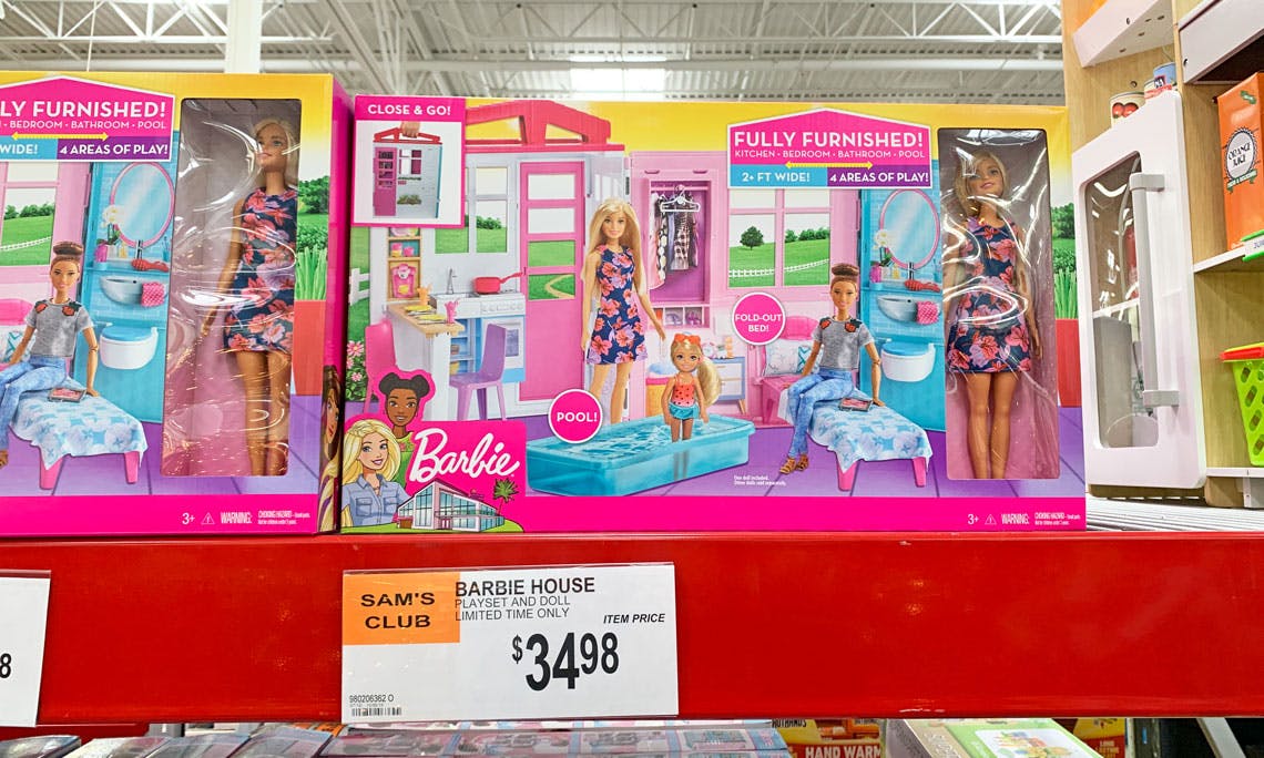 barbie fully furnished house