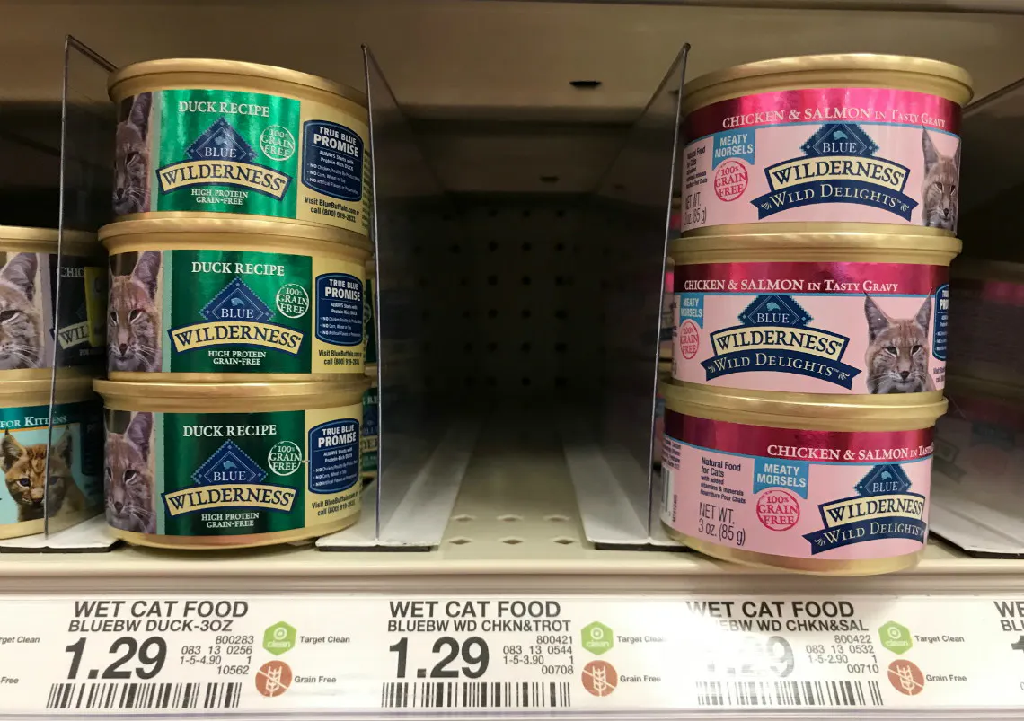 Blue Wilderness Wet Cat Food As Low As 0 01 At Target The Krazy Coupon Lady