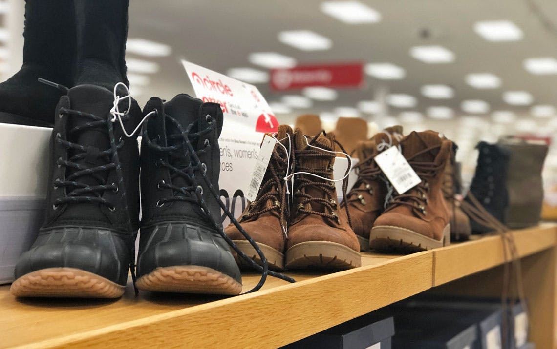 work boots at target