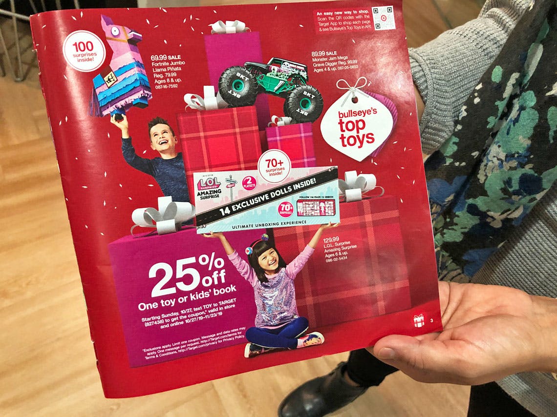 target christmas toy catalog