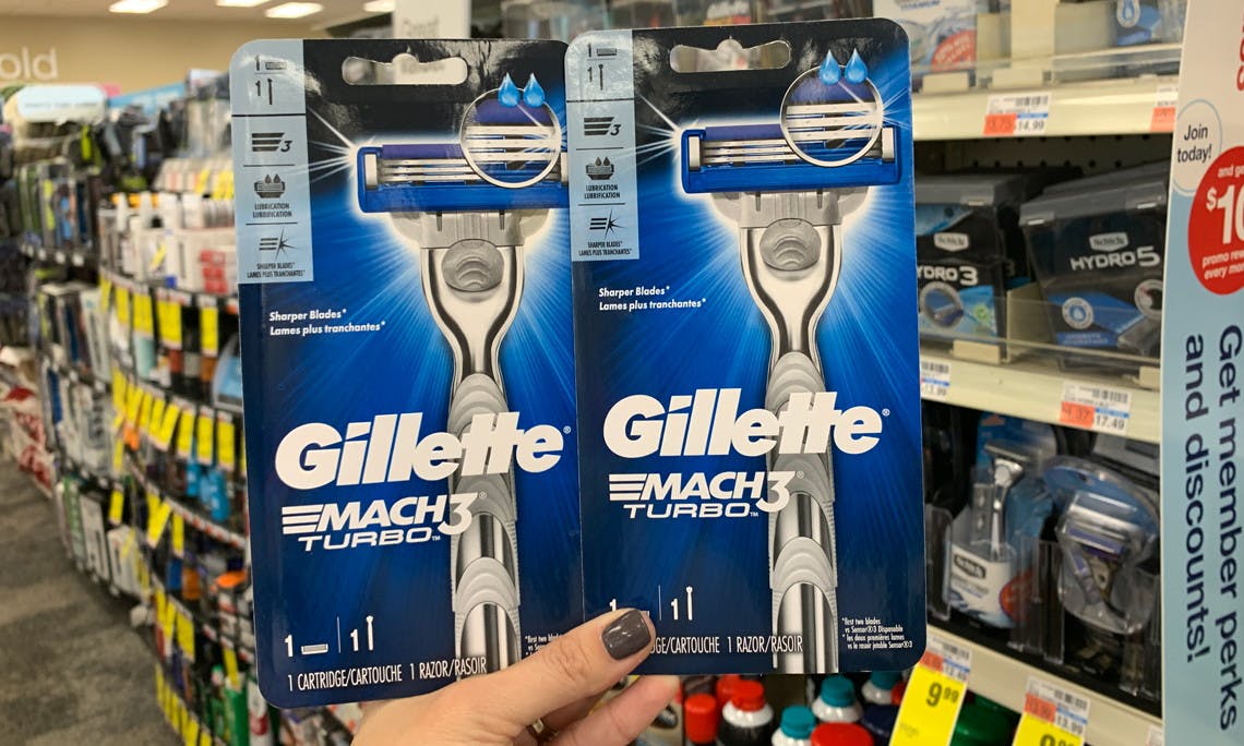 Today Only Gillette Mach3 Turbo Men S Razor 6 29 On Amazon The Krazy Coupon Lady - score a free 500 robux e gift card from verizon 5 value the krazy coupon lady
