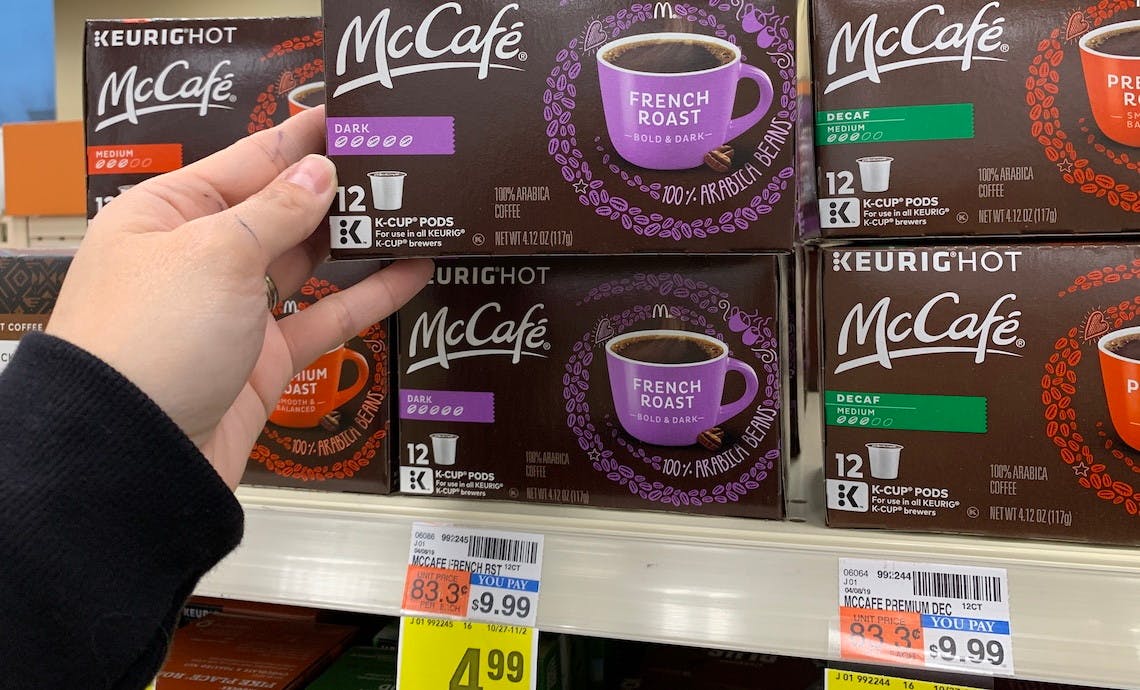 McCafe \u0026 Gevalia Coffee K-Cups, as Low 