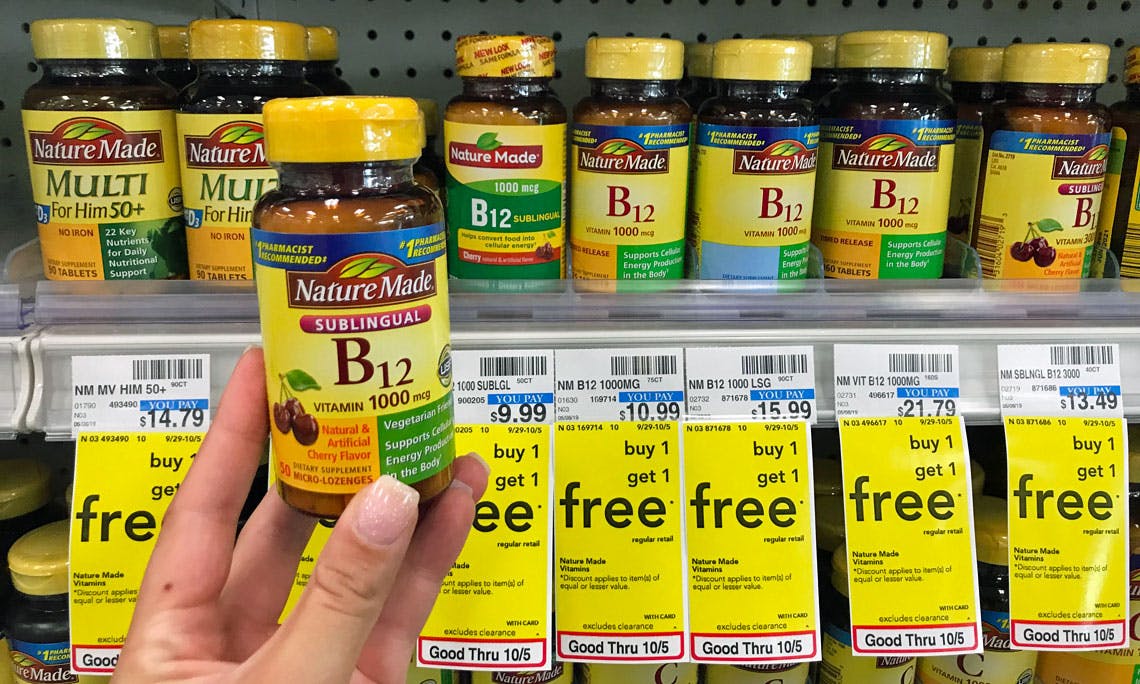 Nature Made Vitamins, as Low as $3.00 at CVS!  The Krazy Coupon Lady