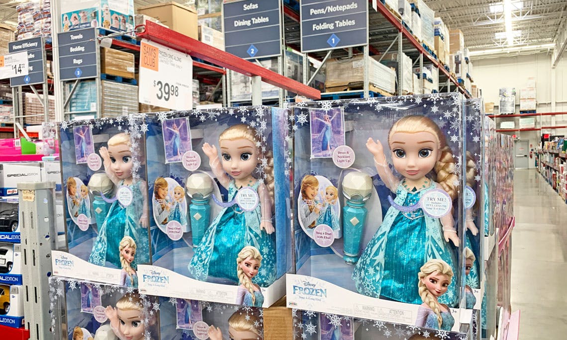 elsa doll sams club