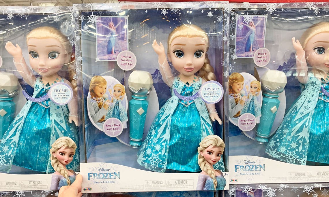 Frozen Sing-A-Long Elsa Doll, $39.98 at Sam's Club! - The Krazy Coupon Lady