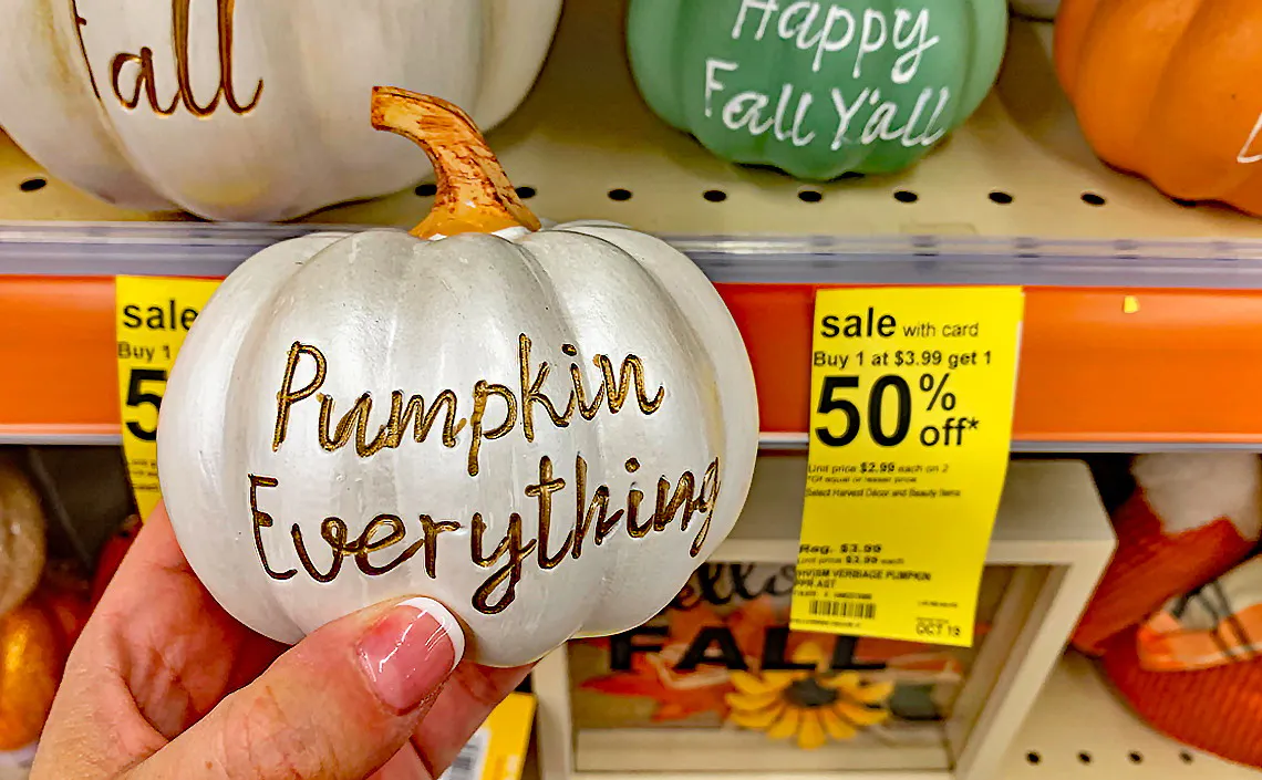 Bogo 50 Off Fall Decor At Walgreens The Krazy Coupon Lady