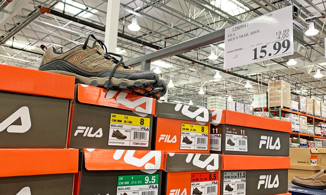 costco fila trail shoes