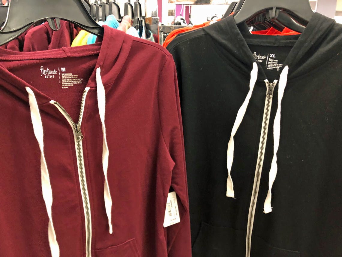 jcpenney zip up hoodies