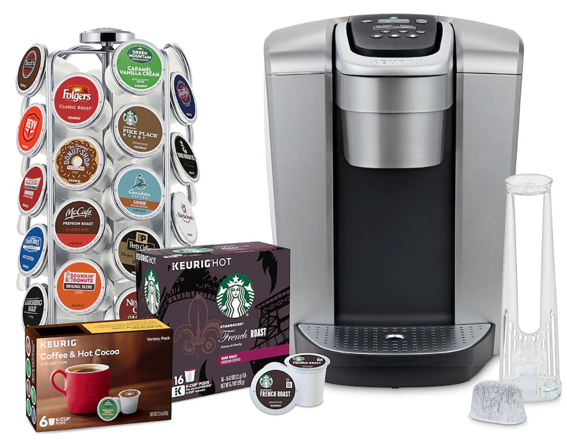 Keurig K-Elite + 36-Count Pod Carousel 