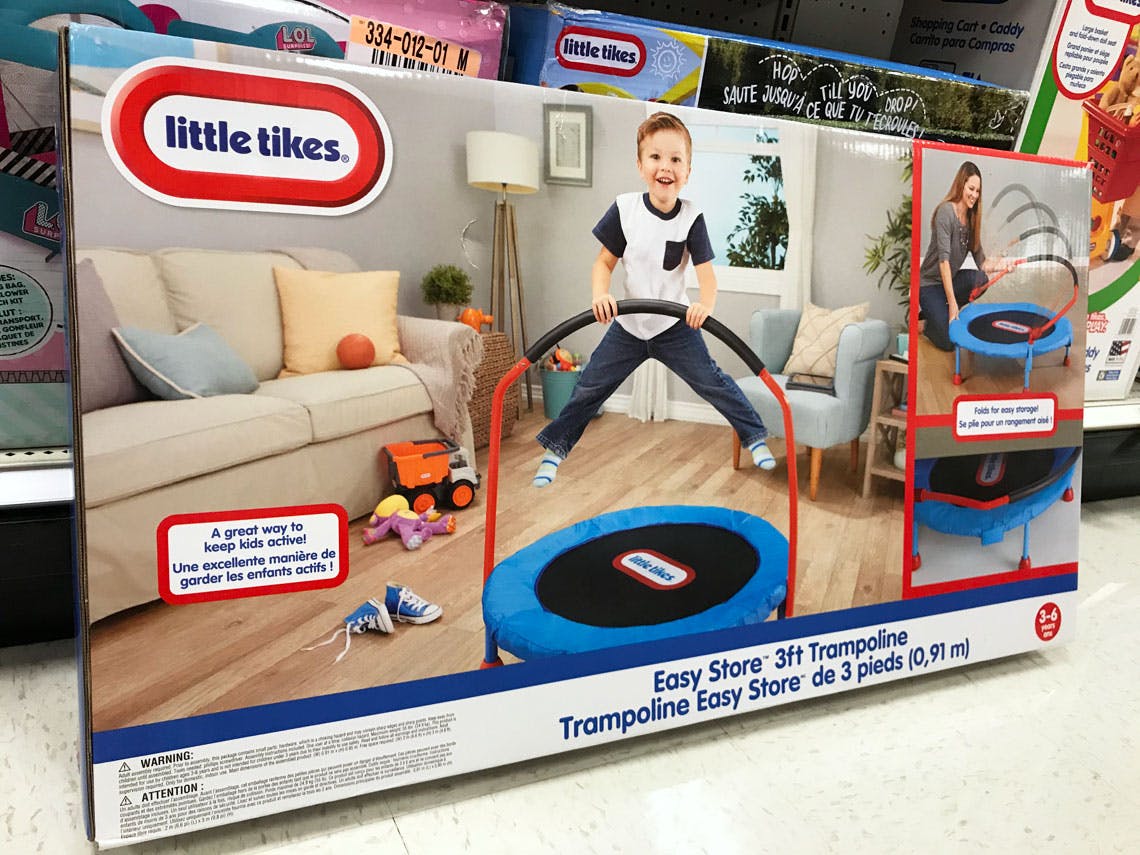 target little tikes trampoline