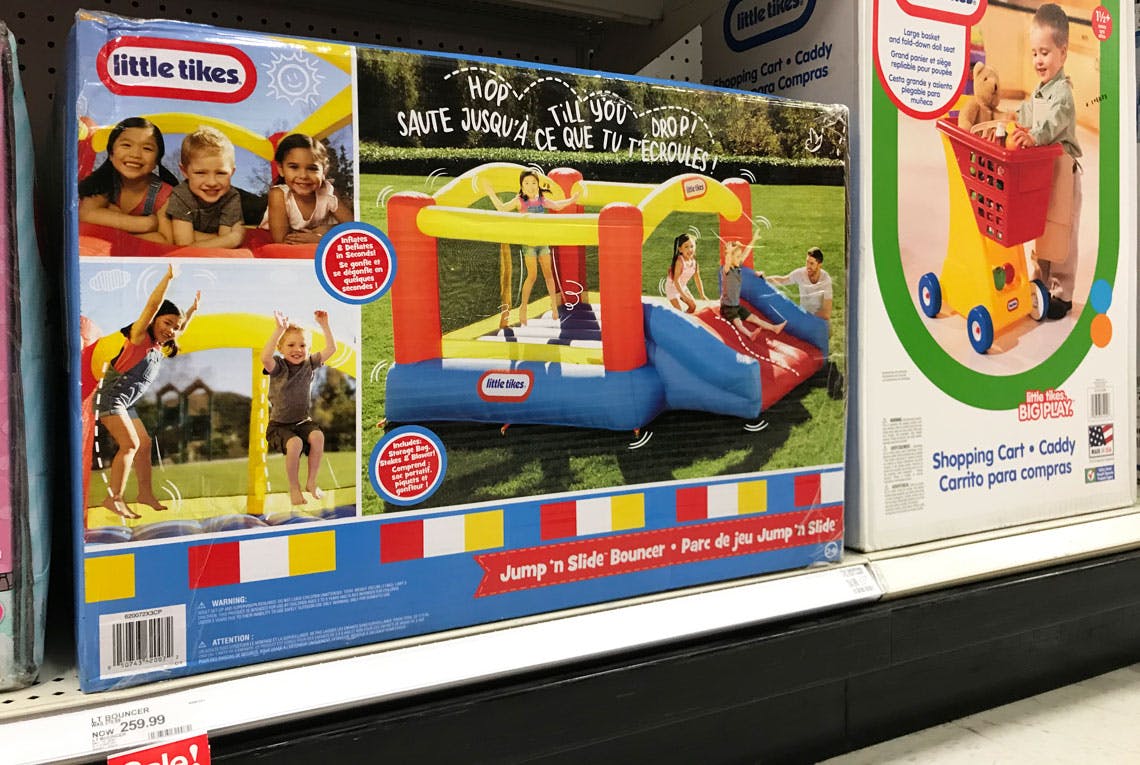 target little tikes slide