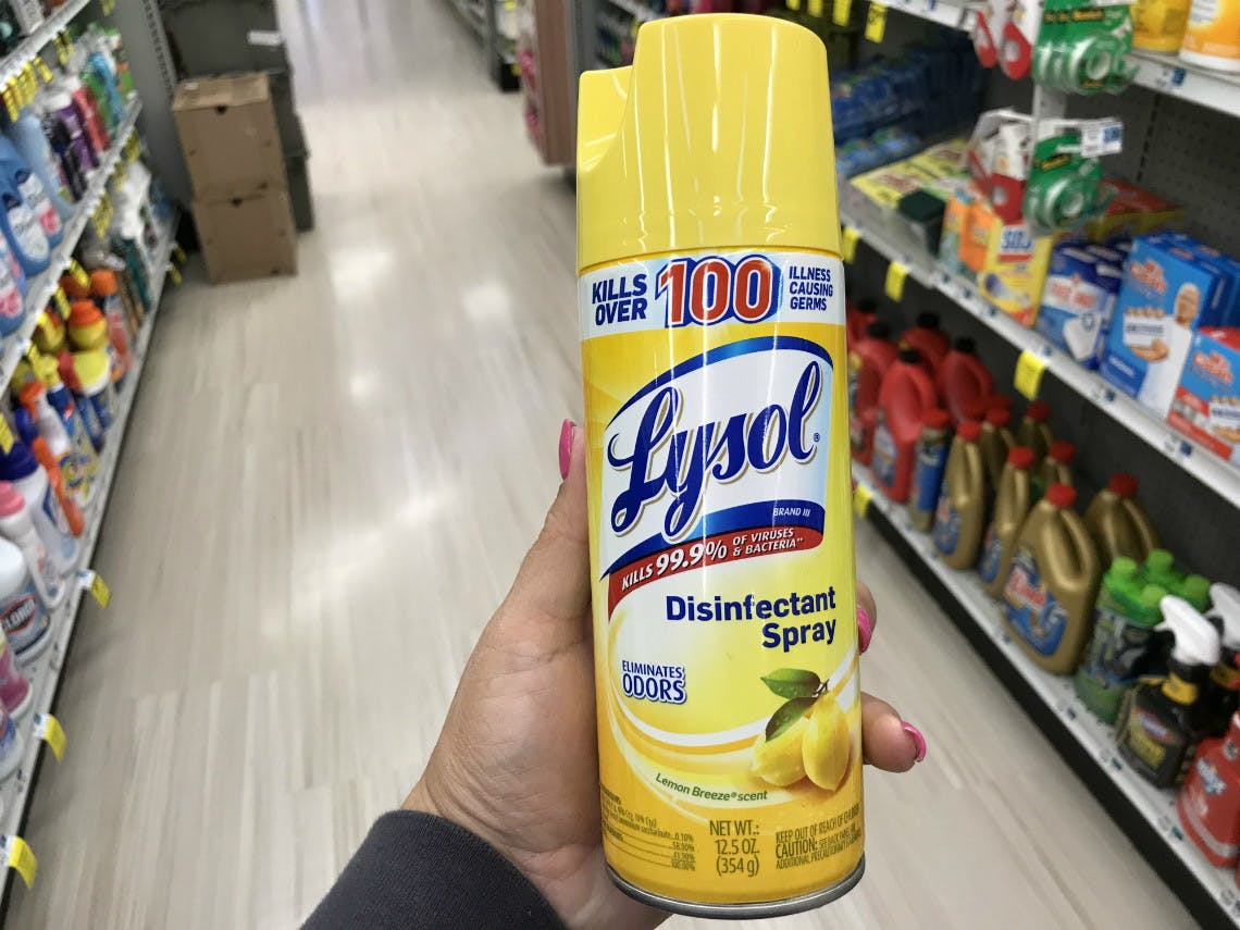 2 Lysol Products Are the First Confirmed to Kill the Coronavirus
