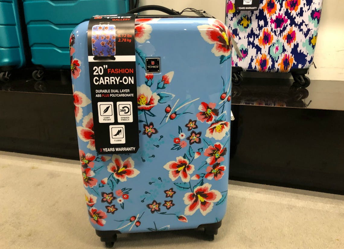 macy's carry on suitcase