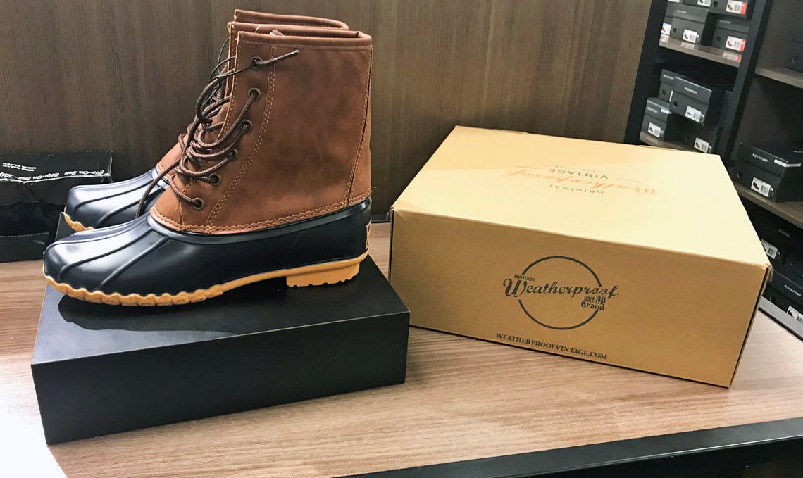 Men's Duck Boots, Only $20 at Macy's 