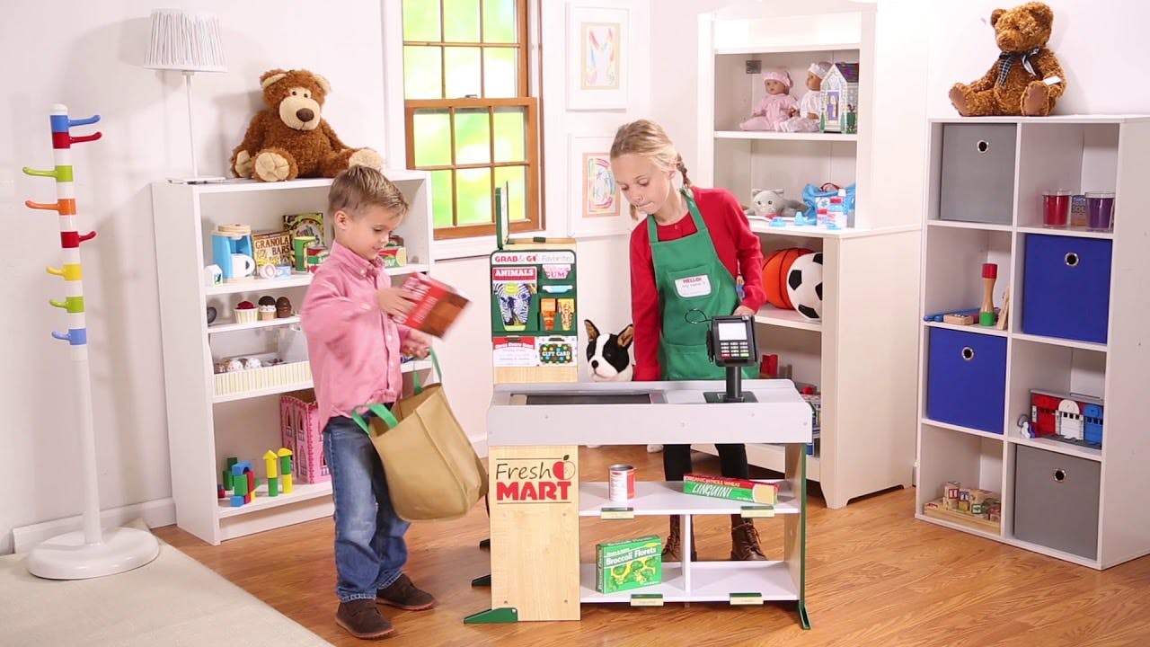 fresh mart grocery store playset