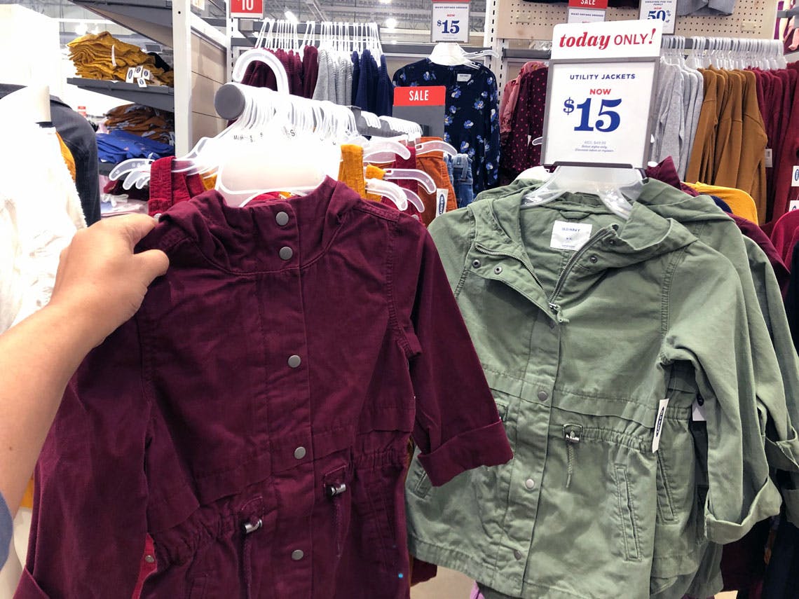 old navy girls jackets