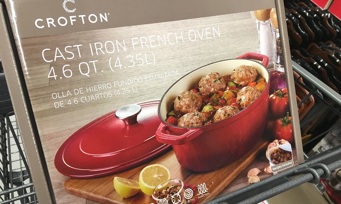 Crofton Cast Iron French Ovens Only 14 99 At Aldi The Krazy Coupon Lady