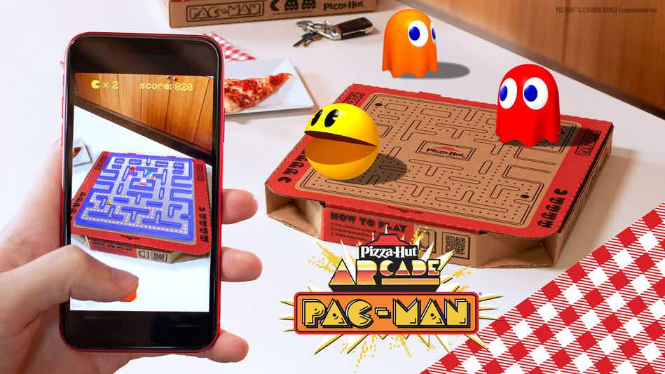 Pizza Hut serves up 'Newstalgia' campaign celebrating what fans know and love about the pizza restaurant, but with a contemporary twist. Bringing the campaign to life, the brand unveils a limited-edition PAC-MAN box featuring an augmented reality game and a chance to win a custom PAC-MAN game cabinet.