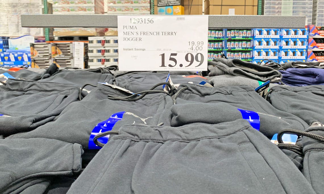 Clothing Items at Costco 