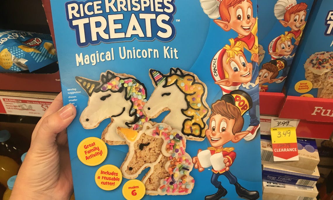 Rice Krispies Treats Magical Unicorn Or Popsicle Kits 3 49 At