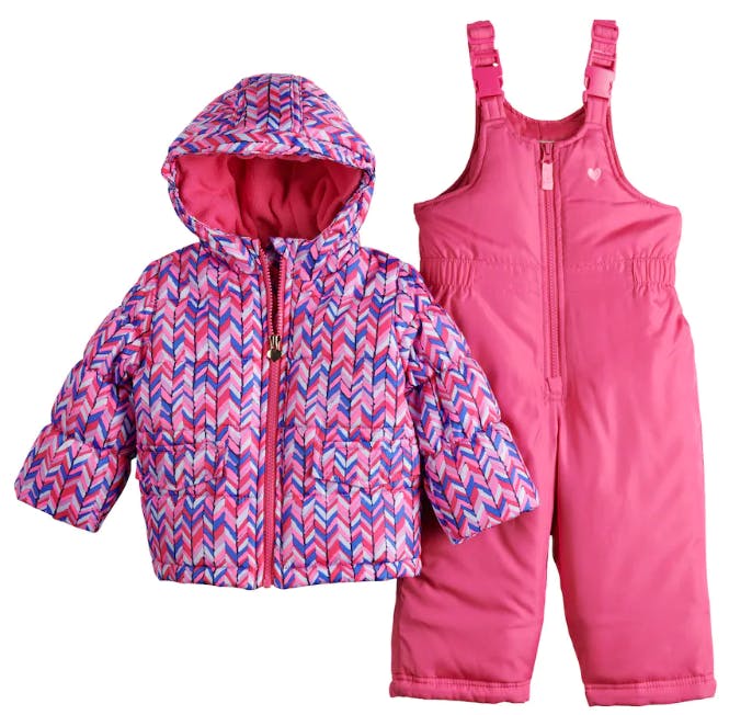 kohls baby snowsuit