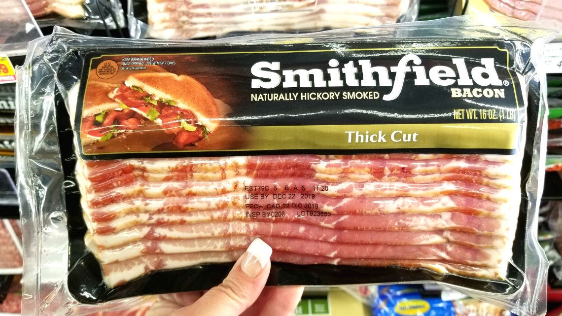 Smithfield Thick Cut Bacon 10-23 SV