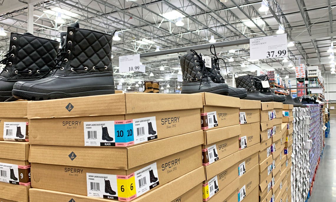 Sperry Ladies' Duck Boots at Costco 