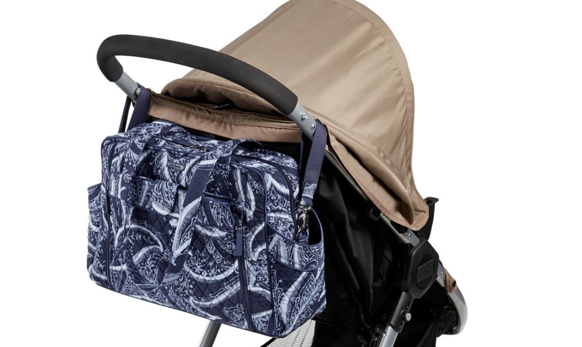 vera bradley stroll around diaper bag