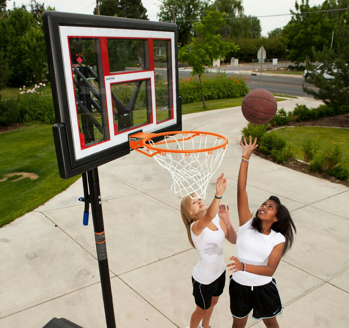Portable Basketball Hoop With Basketball 129 At Walmart The