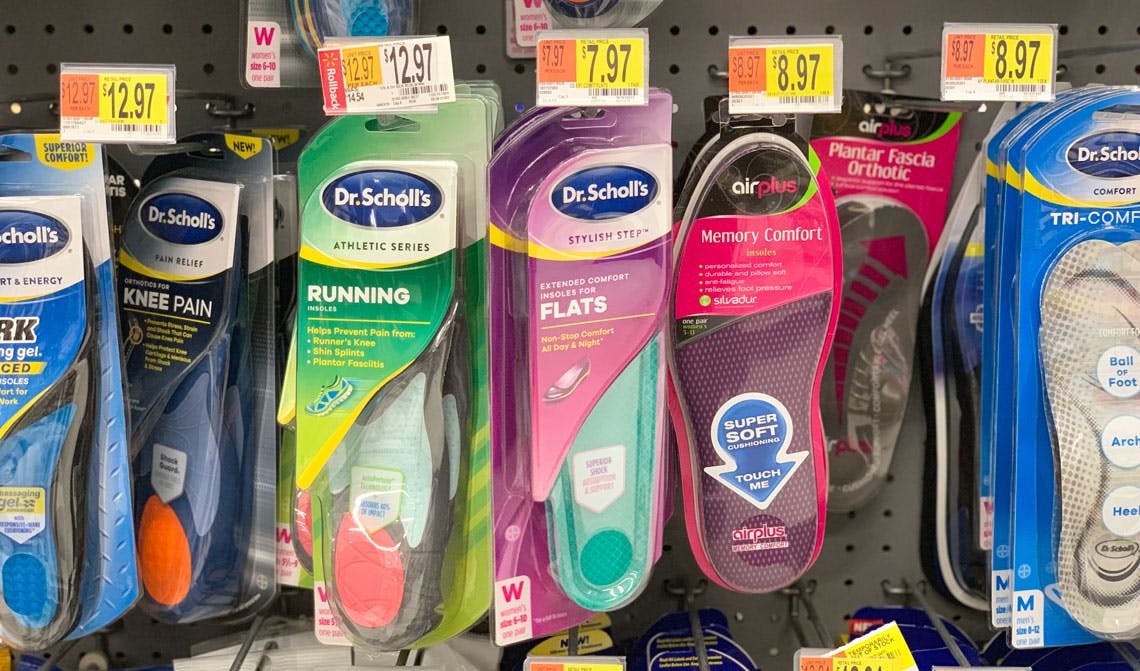 $3 Off Dr. Scholl's Insoles - Only $4 