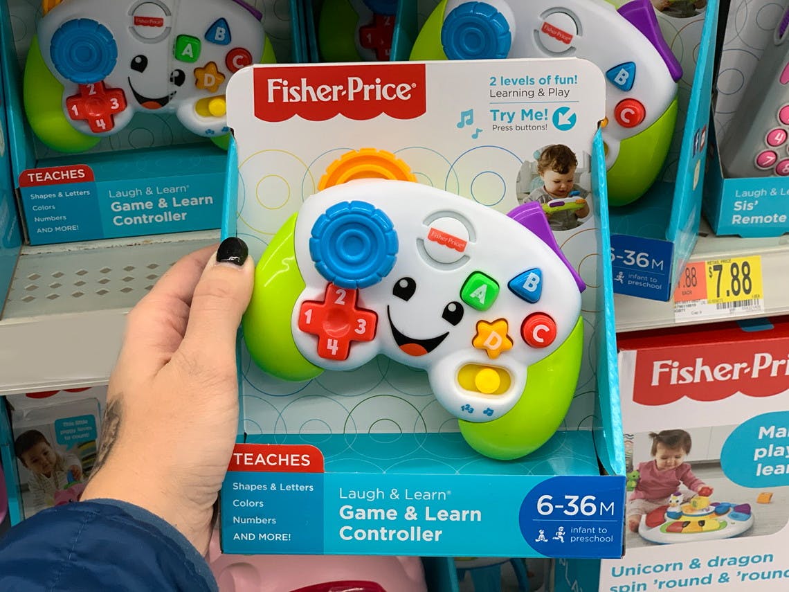 fisher price laugh and learn game controller