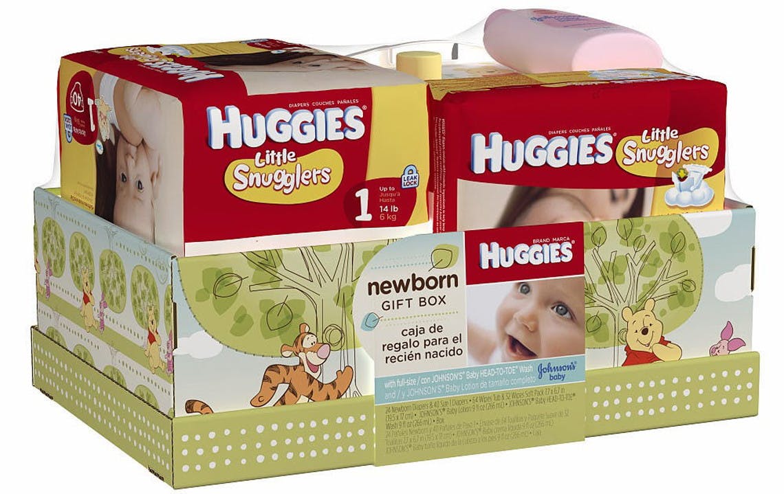 Huggies Newborn Gift Box, 21.67 at Walmart! The Krazy