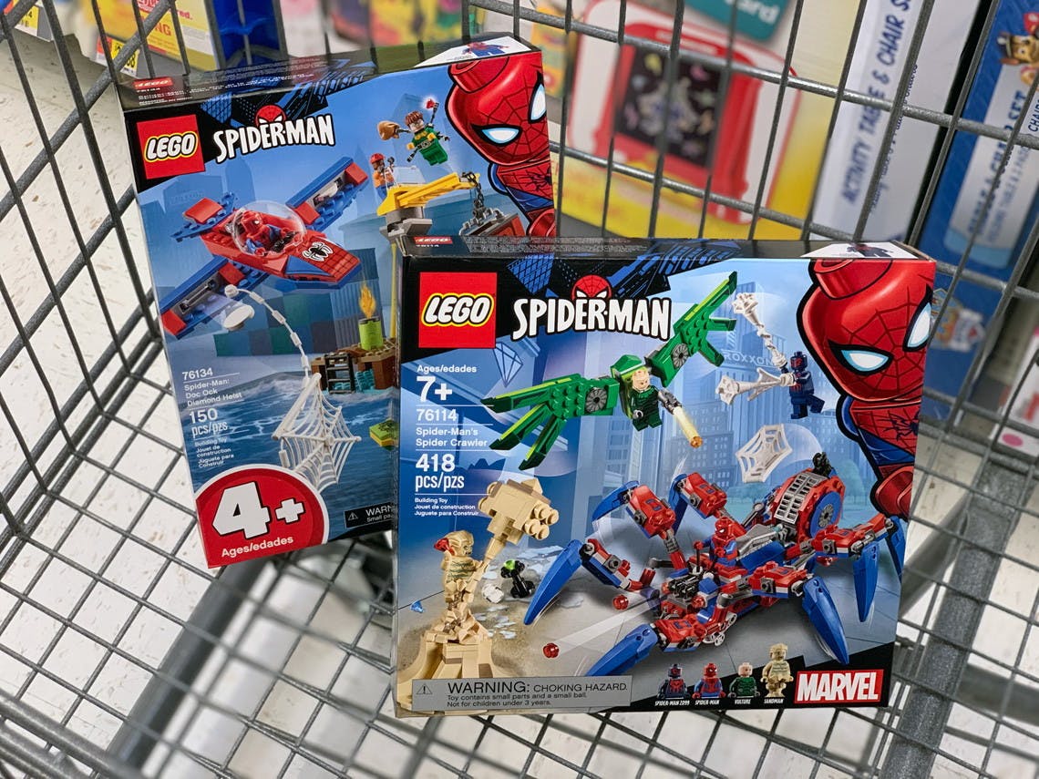 lego spider man diamond heist