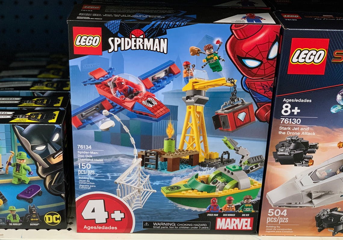 spiderman lego walmart